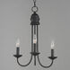 Logan 3 Light 15.5 inch Black Multi-Light Pendant Ceiling Light