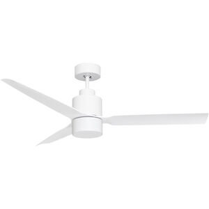 Falcon - Wet 52 inch Matte White Indoor Ceiling Fan