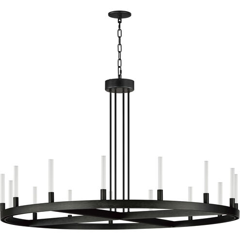 Ovation LED 47 inch Black Chandelier Ceiling Light