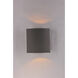 Lightray LED 7 inch Architectural Bronze Outdoor Wall Mount