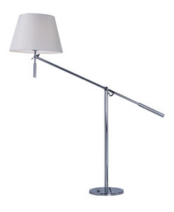 Hotel 28 inch 16.00 watt Polished Chrome Table Lamp Portable Light