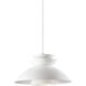 Nordic 1 Light 14.25 inch White Single Pendant Ceiling Light