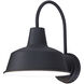 Pier M 1 Light 13.25 inch Black Outdoor Wall Mount