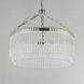 Jolie LED 24 inch Polished Nickel Single Pendant Ceiling Light
