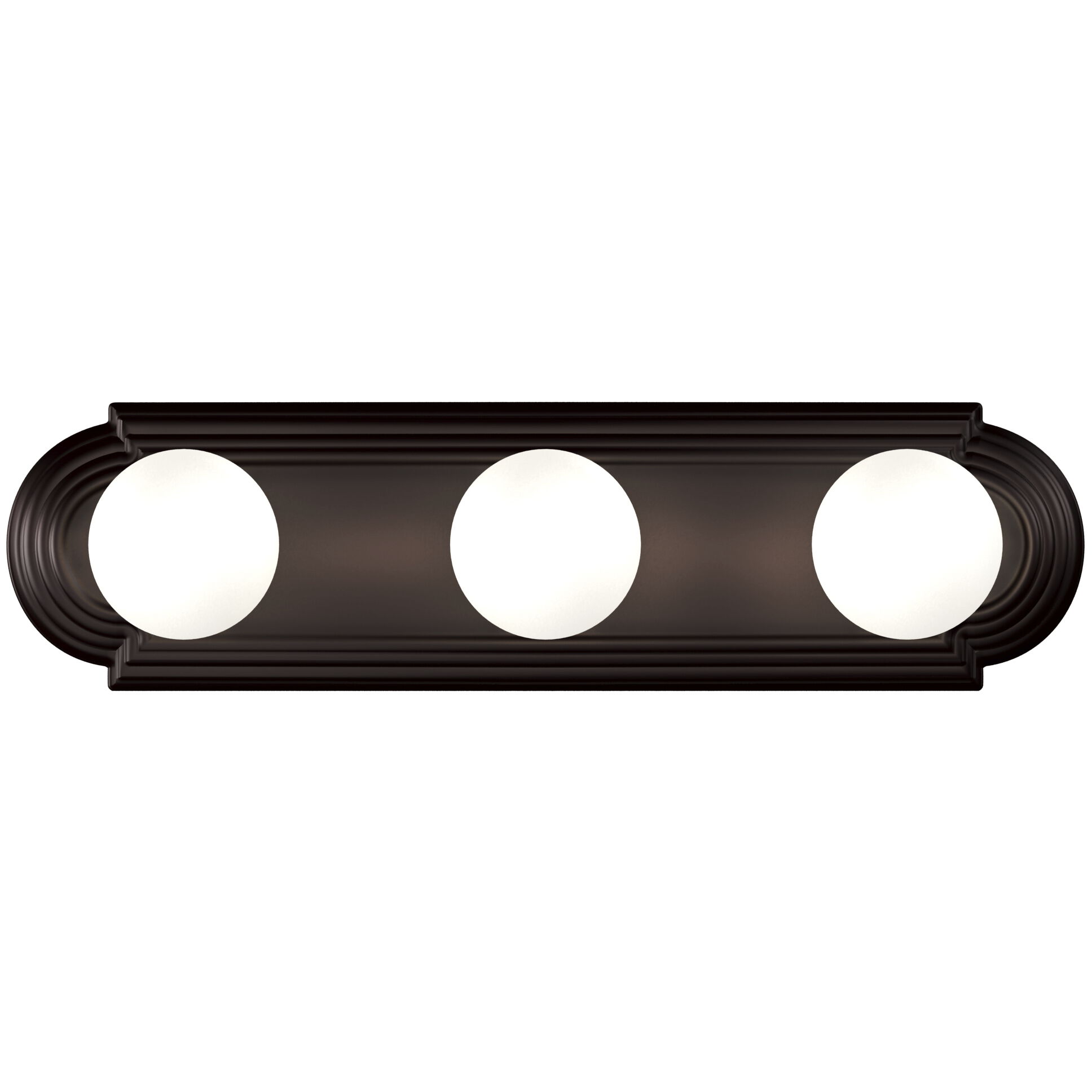 Essentials - 712x 3 Light 18 inch Oil Rubbed Bronze Bath Light Wall Light