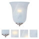 Essentials - 2058x 1 Light 10 inch Satin Nickel Wall Sconce Wall Light