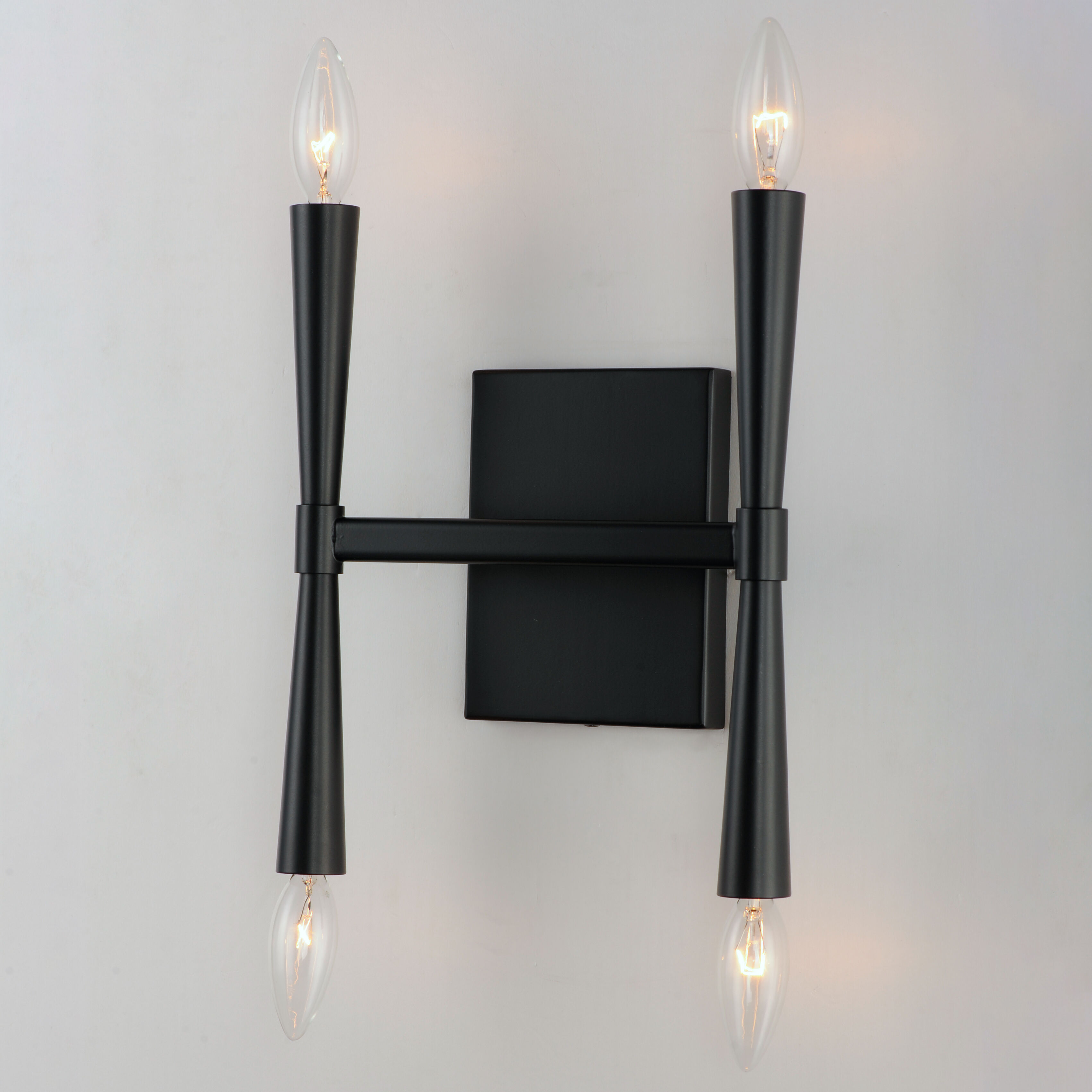 Rome Wall Sconce Wall Light in Black
