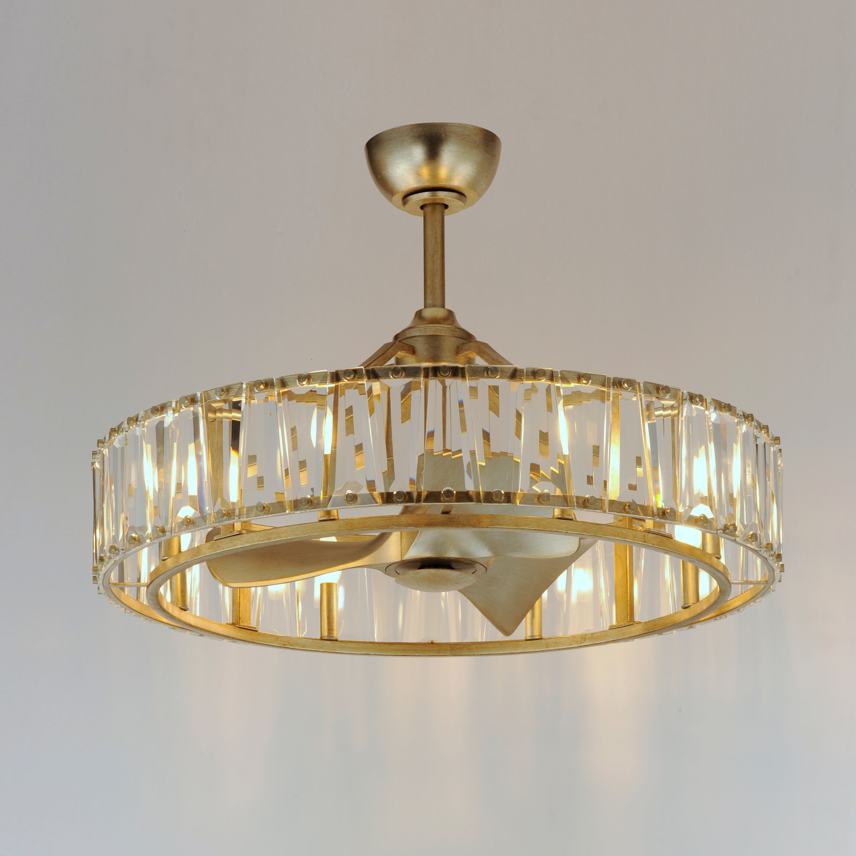 Odeon 33 inch Golden Silver Fandelight