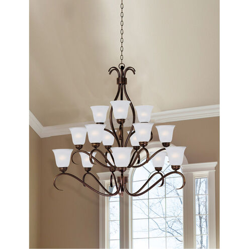 Basix 2 Light 13 inch Satin Nickel Entry Foyer Pendant Ceiling Light in Frosted