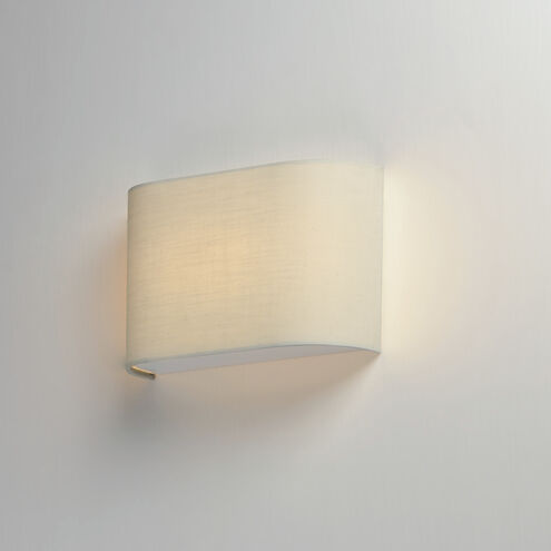 Prime LED 13 inch Oatmeal Linen ADA Wall Sconce Wall Light