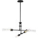 Equilibrium LED 36 inch Black Single Pendant Ceiling Light