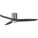 Woodwind 52 inch Natural Aged Brass Indoor Ceiling Fan in White