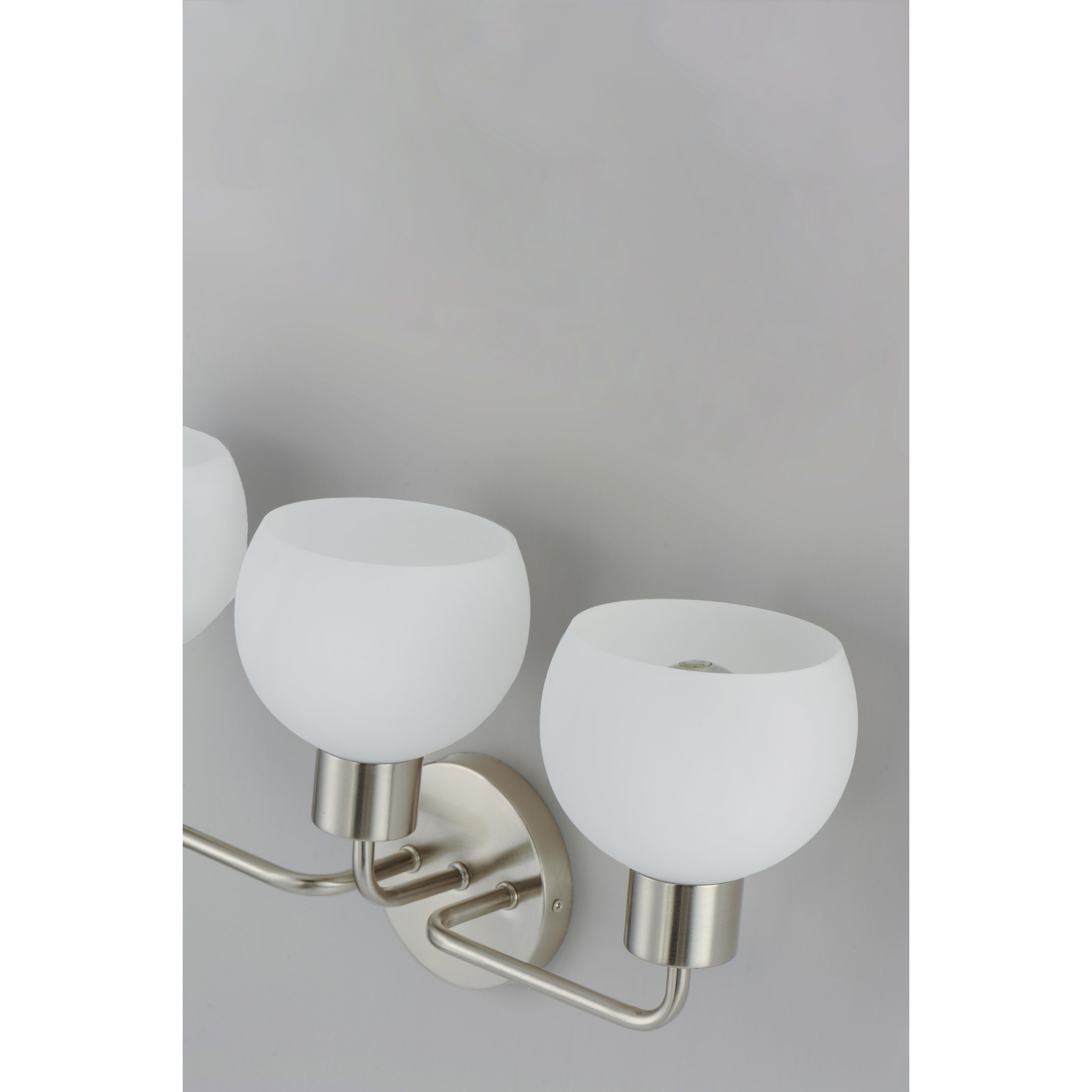 Coraline 3 Light 22 inch Satin Nickel Bath Vanity Wall Light