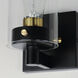 Pinn 1 Light 5 inch Black/Satin Brass Wall Sconce Wall Light