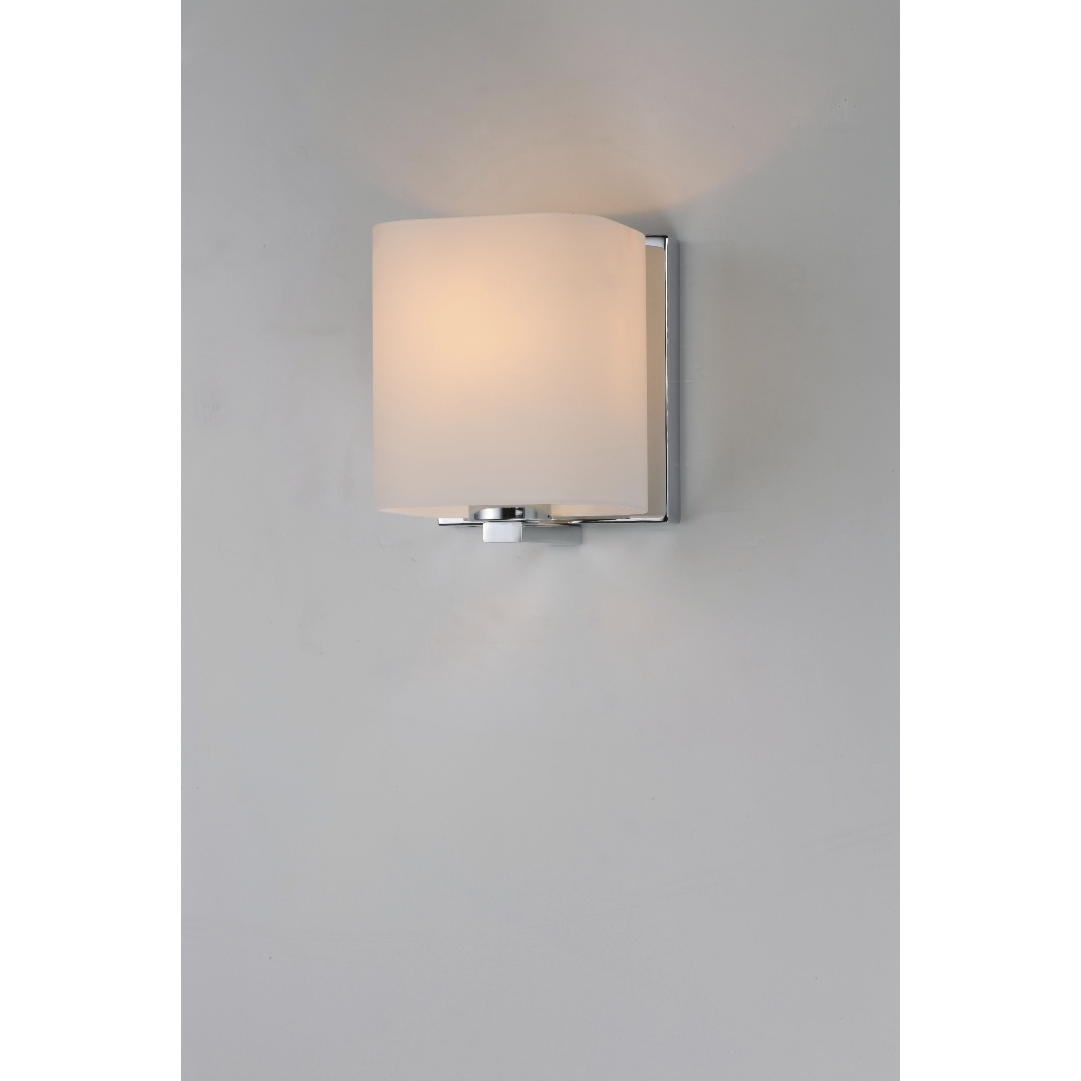 Wrap 1 Light 5.5 inch Polished Chrome Bath Vanity Wall Light