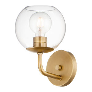 Branch 1 Light 7 inch Natural Aged Brass Wall Sconce Wall Light