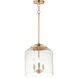 Acadia 3 Light 13.75 inch Heritage Multi-Light Pendant Ceiling Light
