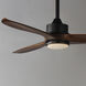 Woodwind 52 inch Black Indoor Ceiling Fan
