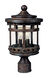 Santa Barbara DC 3 Light 19 inch Sienna Outdoor Pole/Post Lantern