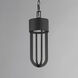 Quayside VX LED 5.5 inch Black Outdoor Pendant