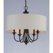 Bongo 5 Light 22 inch Oil Rubbed Bronze Multi-Light Pendant Ceiling Light