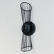 Zeta LED 4.75 inch Black Wall Sconce Wall Light
