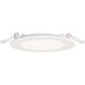 Slim LED 4.75 inch White Flush Mount Ceiling Light