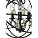 Orbit 3 Light 12 inch Oil Rubbed Bronze Chandelier Ceiling Light in Candelabra