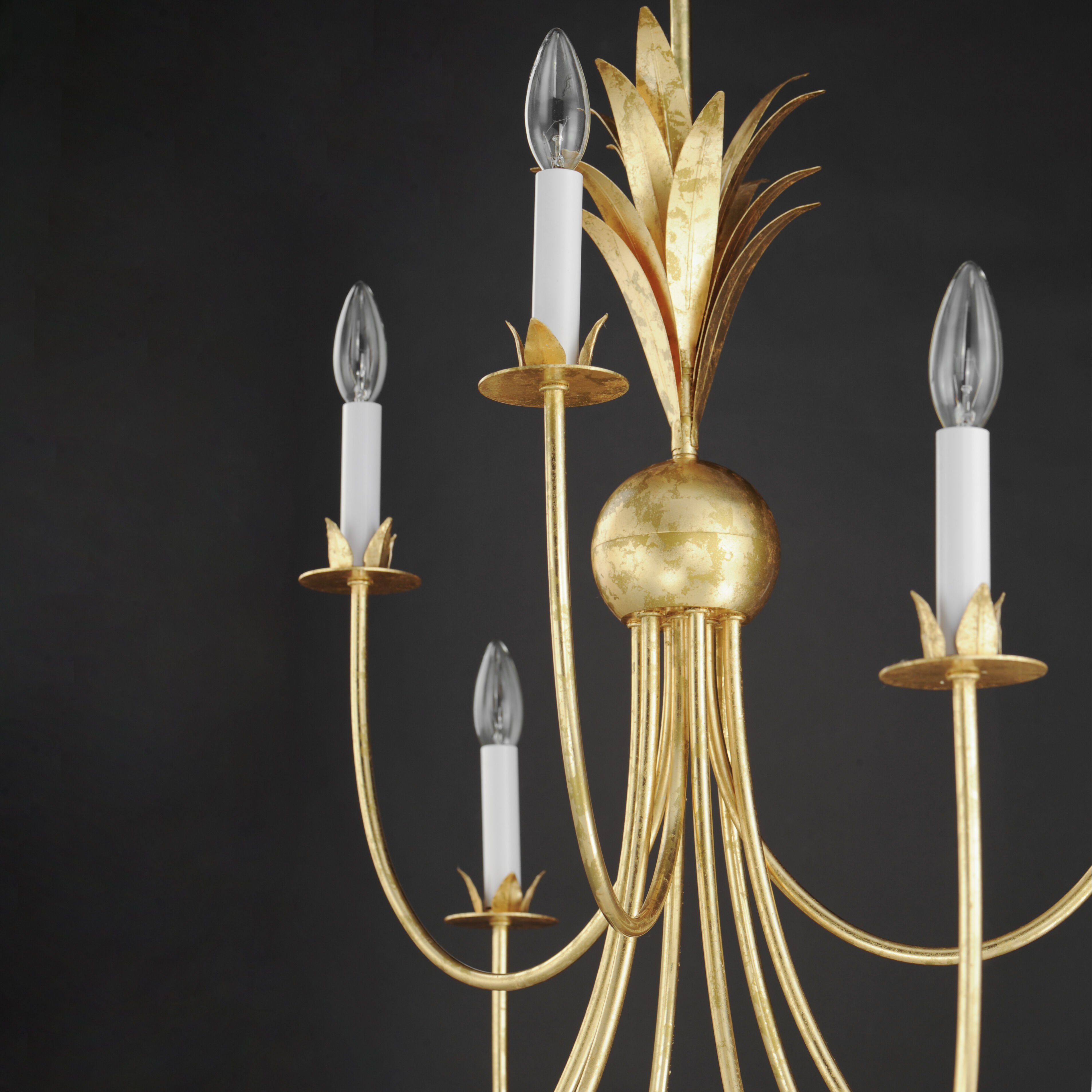 Maxim Lighting 2889GL Paloma 9 Light 36 inch Gold Leaf