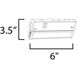 CounterMax 5K 120 LED 6 inch White Under Cabinet