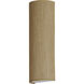 Prime LED 6 inch Grasscloth ADA Wall Sconce Wall Light