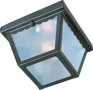 Outdoor Essentials - 620x 1 Light 8 inch Black Outdoor Ceiling Mount