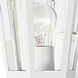 Builder Cast 1 Light 17 inch White Outdoor Wall Mount