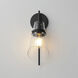 Finch Wall Sconce Wall Light in Seedy, Dark BronzeandAntique Brass