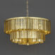 Regalia 7 Light 36 inch Gold Leaf Chandelier Ceiling Light