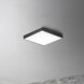 Trim LED 6.25 inch Black Flush Mount Ceiling Light
