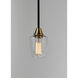 Goblet 1 Light 5 inch Bronze/Antique Brass Mini Pendant Ceiling Light in Bronze and Antique Brass, Bulb Not Included