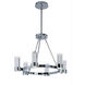 Sync LED 27.25 inch Polished Chrome Single-Tier Chandelier Ceiling Light
