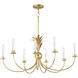 Paloma 8 Light 36.00 inch Chandelier