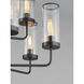 Crosby 9 Light 28 inch Black Chandelier Ceiling Light