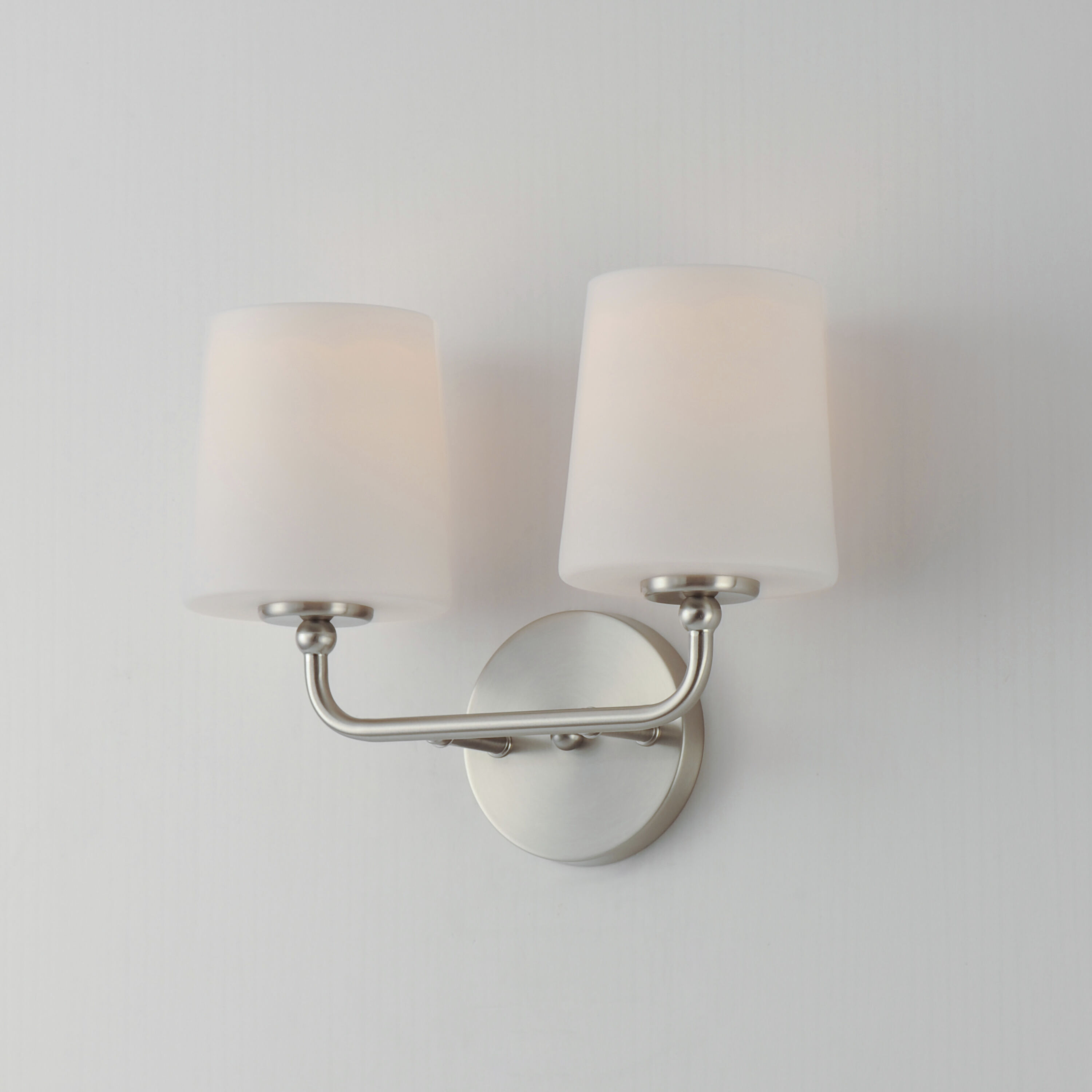 Bristol 2 Light 13 inch Satin Nickel Wall Sconce Wall Light