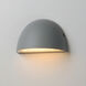 Pathfinder LED 4.5 inch Silver Outdoor Wall Mount