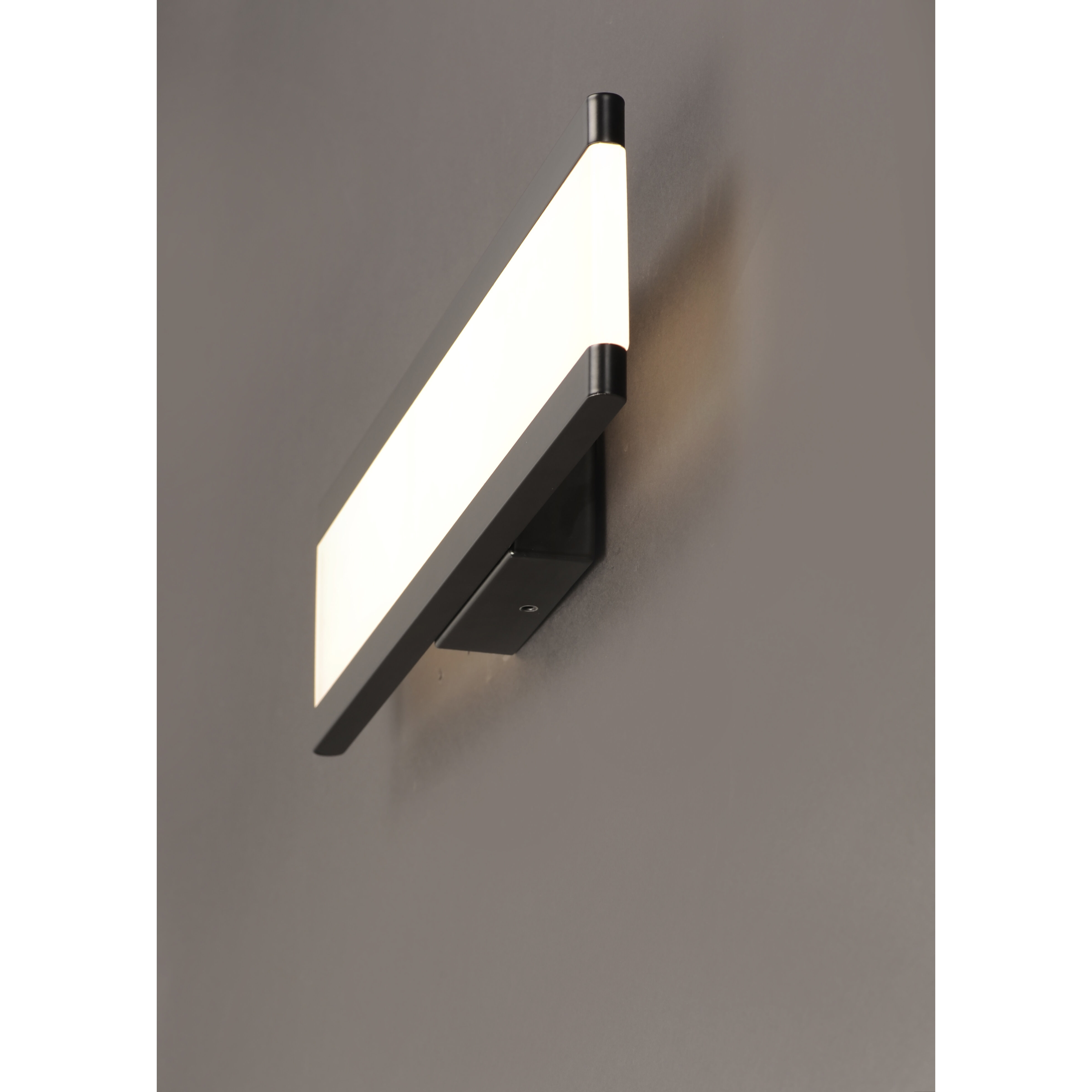 Visor LED 24 inch Black Vanity Light Wall Light