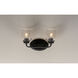 Acadia 2 Light 14.75 inch Black Bath Vanity Wall Light