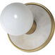 Hollywood 1 Light 5.00 inch Bathroom Vanity Light