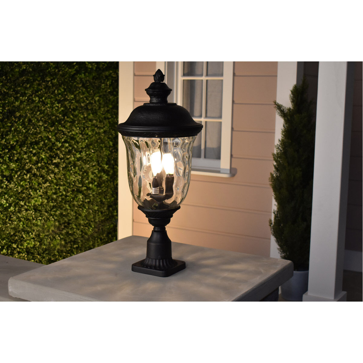 3 light outdoor lantern best sale