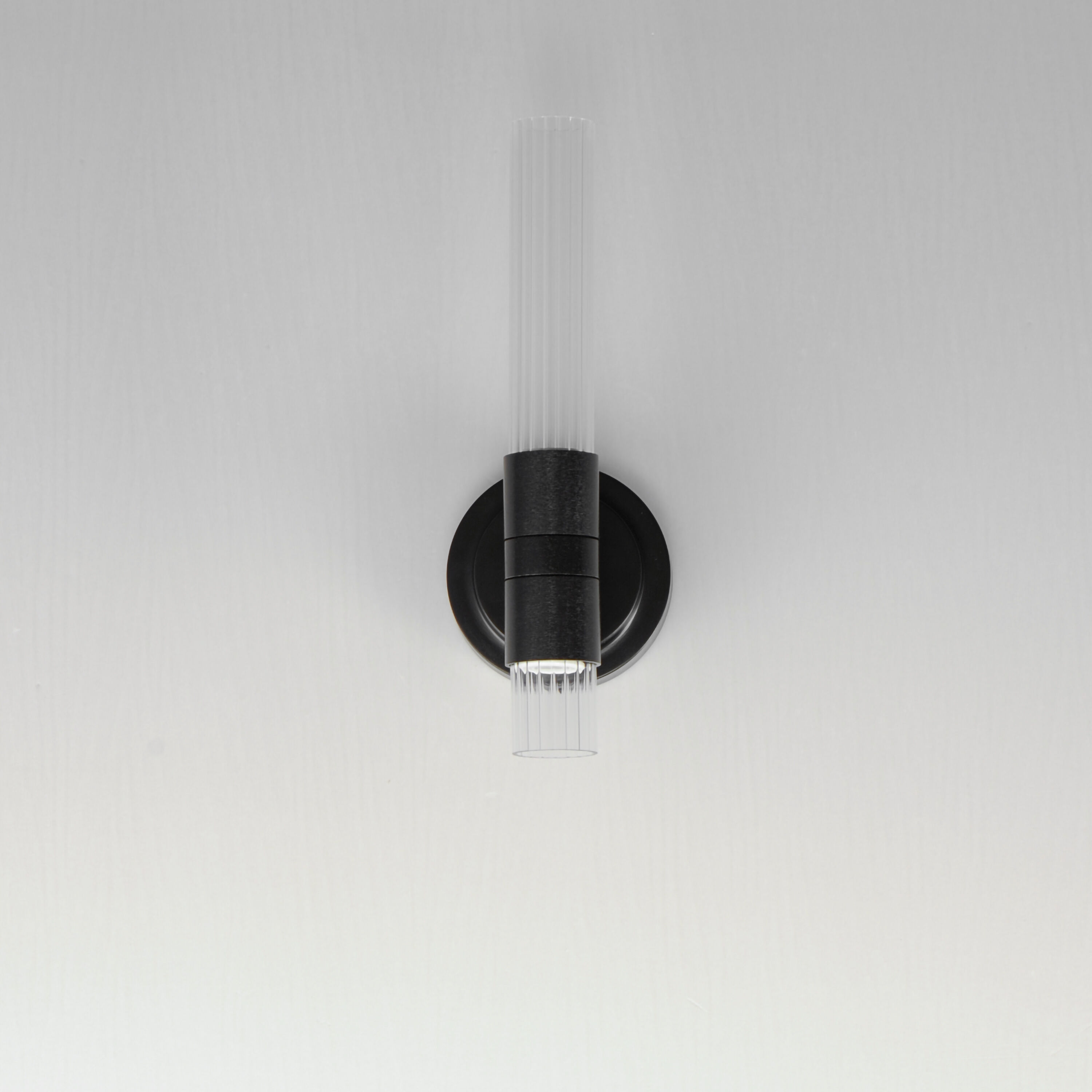 Ovation LED 4 inch Black Wall Sconce Wall Light