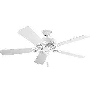 Basic-Max 52 inch Matte White Indoor Ceiling Fan