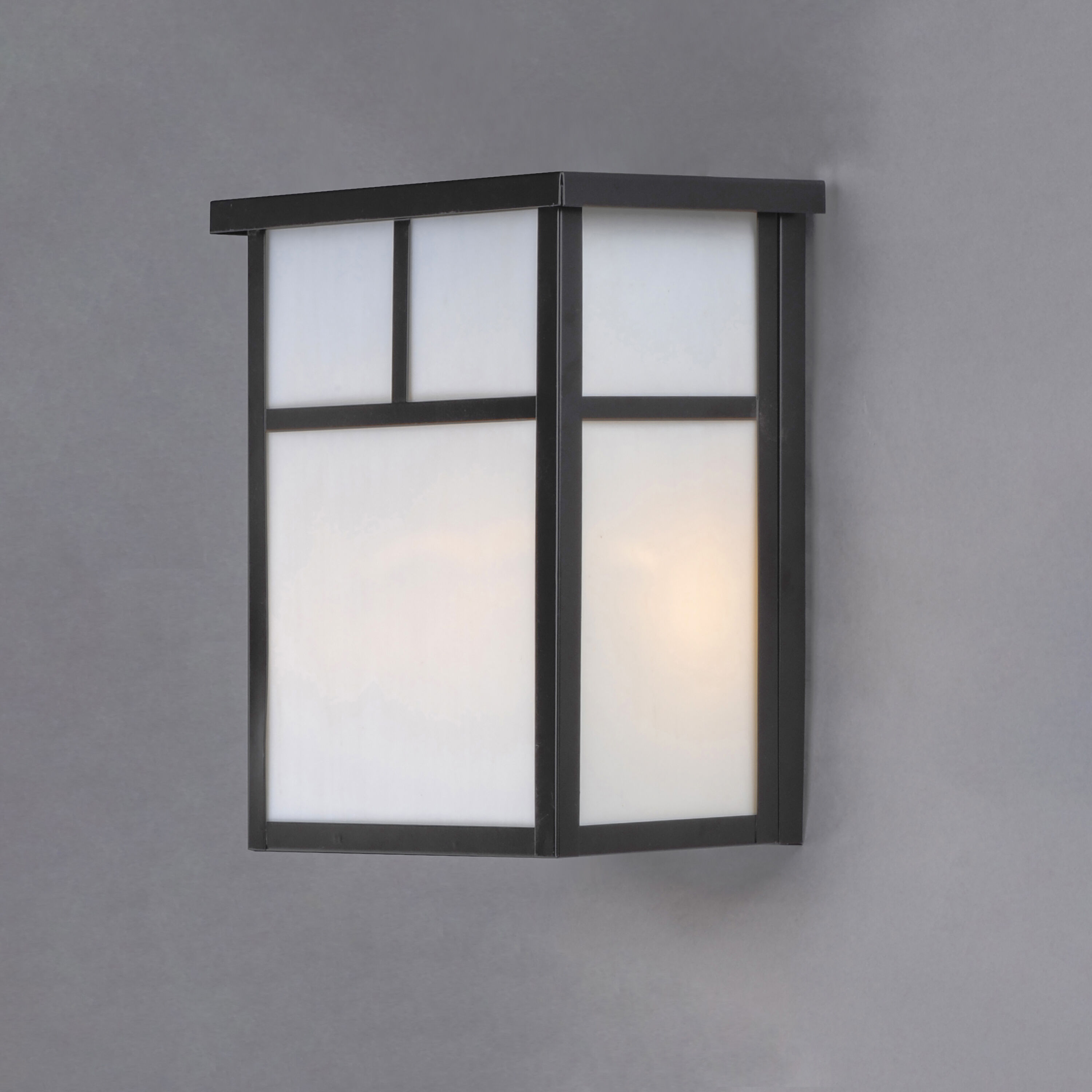 Coldwater 2 Light 11 inch Black Outdoor Wall Mount