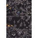 Starfire 40 Light 44 inch Polished Chrome Single-Tier Chandelier Ceiling Light